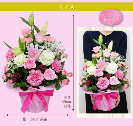 koroです♪【置き型アレジメント】ピンクの薔薇❤️ koroです♪【置き型アレジメント】ピンクの薔薇❤️ 花