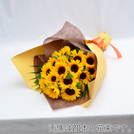 本数指定 ひまわりの花束 ひまわりの花言葉の意味とは 花名の由来や