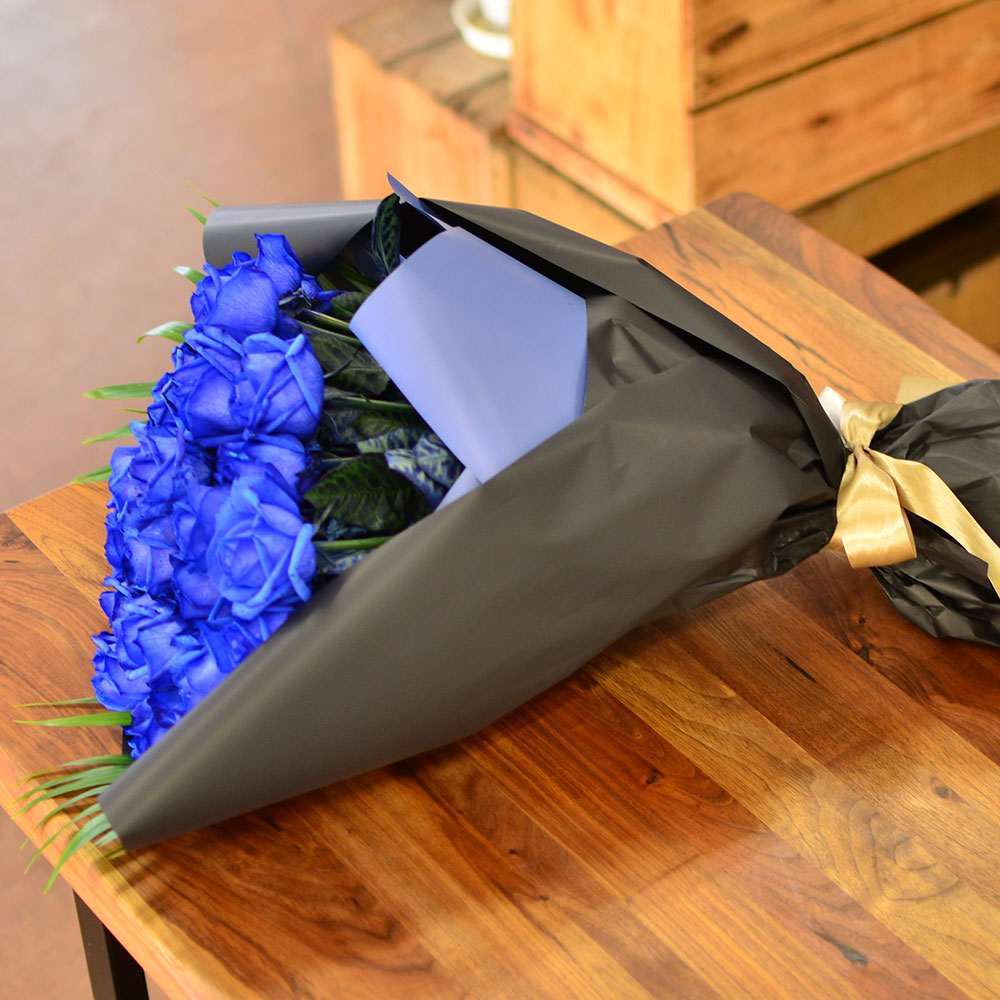 22本青バラブーケ 22本青バラブーケ 楽天市場】ブルーローズ 青い薔薇