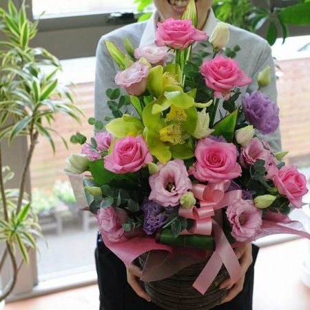 フラワーアレンジメント カクテルミックス フラワー