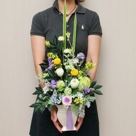 ✨花音✨ ご購入有り難う御座います(^.^) お供えプリザーブドフラワー 天音(あまね) プリザーブドフラワー 水