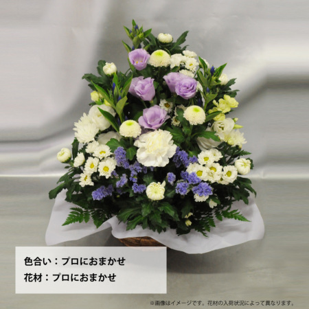デザイナーズお供えアレンジメントMサイズ お盆の花(新盆花・初