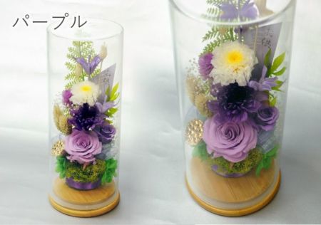 お供えプリザーブドフラワー 彩香（さいか） プリザーブドフラワー 水