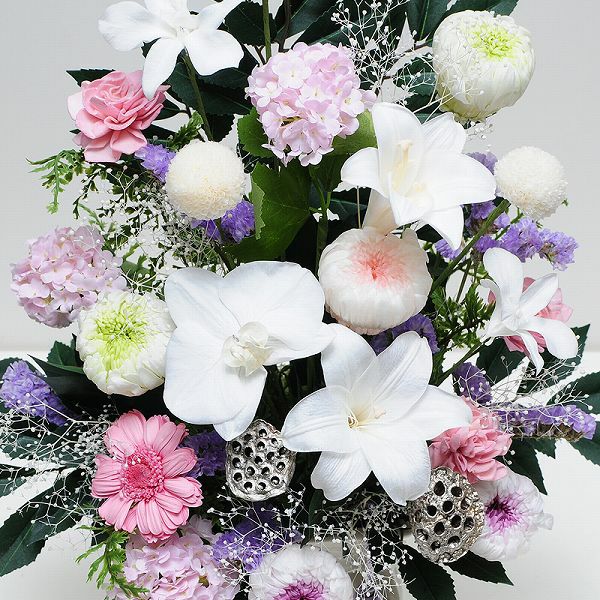 お供えプリザーブドフラワー 永遠(とわ) プリザーブドフラワー 水やり