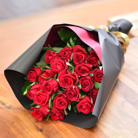 20本バラブーケ 楽天市場】バラ 20本 ブーケスタイル 花束 選べる 3色【安心の