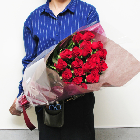 20本バラブーケ Red Rose 20 バラの花束20本 | カタログギフト、贈り物なら