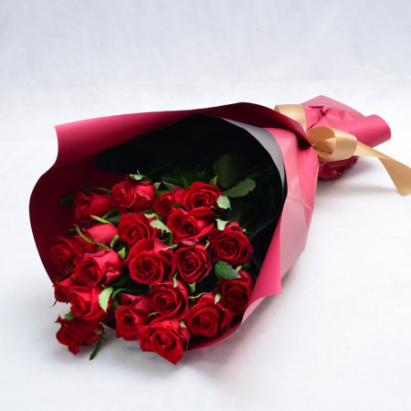 20本バラブーケ 楽天市場】バラ 20本 ブーケスタイル 花束 選べる 3色【安心の